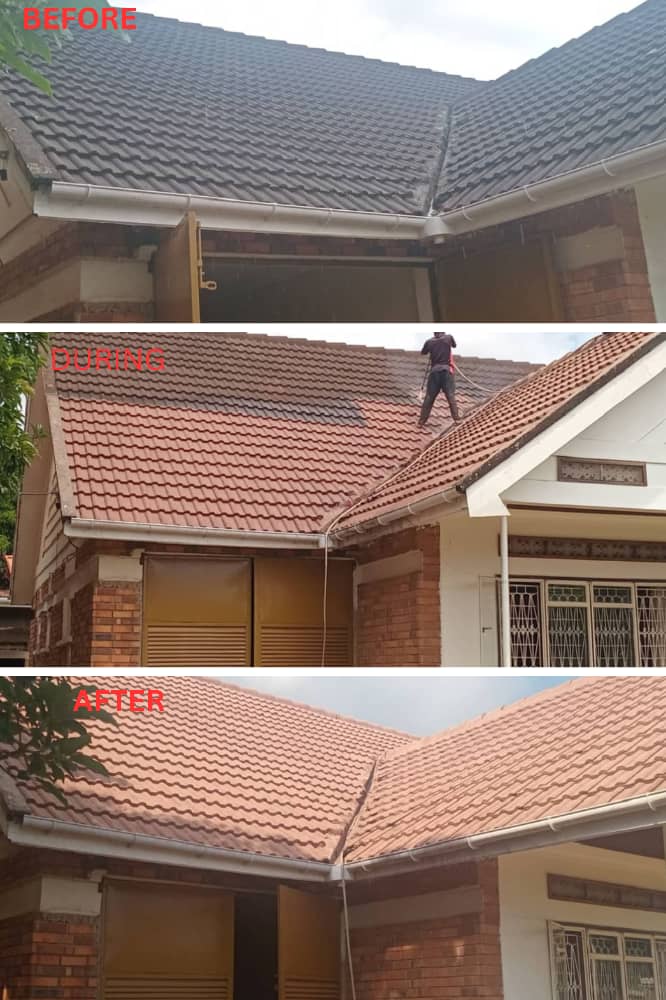 Roof Tile & Iron Sheet Cleaning